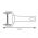 Rolling cookie and pastry crimped edge cutter - square - DELÍCIA - 7 cm