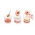 Food forming moulds - PRESTO FoodStyle - rings - 3 pcs