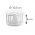 Food forming moulds - PRESTO FoodStyle - rings - 3 pcs