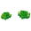 Two-sided cookie cutters - Christmas trees - DELÍCIA - 4 sizes
