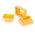 Two-sided cookie cutters - biscuits - DELÍCIA - 6 sizes