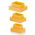 Two-sided cookie cutters - biscuits - DELÍCIA - 6 sizes