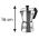 Spis espressomaskin - PALOMA - med 3 koppar - 