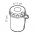 Ham cooker with a thermometer - PRESTO