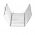 Salvamanteles de metal plegable - DELICIA - 45 x 32 cm - 