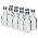 Sats med 50 ml &#39;Maluch&#39; (Bambino) flaskor - 10 st - 
