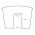 "Ratolla" plant pot for mounting on railings and handrails - 40 cm - anthracite-grey