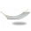 Single hammock with wooden spreader bars - 200 x 100 cm