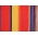 Canvas hammock - 200 x 80 cm - with wooden support posts - red