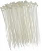 Bridas, bridas, bridas - 300 x 4.8 mm - blanco - 100 piezas - 