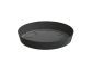Lofly lillepoti kerge alustass - 15,5 cm - antratsiit - 
