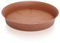 Runde Blumentopf-Untertasse "Plastica" - 31,1 cm - terrakottafarben - 