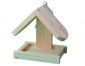 Wall mounted bird feeder - raw wood
