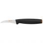 Coltello sbucciante piegato 7 cm - Forma funzionale - FISKARS - 