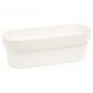 "Magnolia Jersey" lang grydehus - 50 cm - cremet hvidt - 