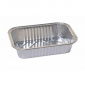 Lange rechteckige Aluminium-Kuchenform für Apfelkuchen, Pasteten und Fisch - 790 ml - 