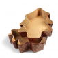 Stampo per torta di carta - a forma di albero di Natale - 16 x 14 x 3,5 cm - 
