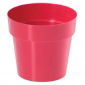 Runder einfacher Topf - 16 cm - himbeerrot - 