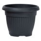 Outdoor-Blumentopf "Terra" ø 15 cm - anthrazitgrau - 