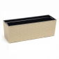 Balcony box - Begonia Rattan - 19 x 56 cm - Cappuccino