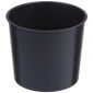 Inserção de panela redonda - para potes de 20 cm - preta - 