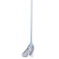 Mop med 120 cm håndtag - grå - 