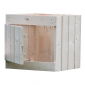 Extra chamber for the wooden garden smoker - 50 x 50 x 70 cm - raw wood