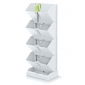 Modular planters for cascade plant cultivation - vertical garden - Mini Cascade - white