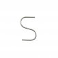 S-kujulised suitsukonksud - 6 cm - 10 tk - 