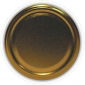 Deckel mit goldenem Glas abdrehen - ø 66 mm - 