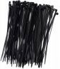 Bridas, bridas, bridas - 300 x 4.8 mm - negro - 100 piezas - 
